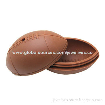 Rugby Silicone Ice Ball Mold, 100% Food Grade Silicone